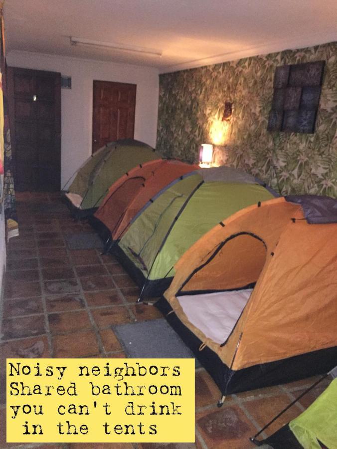La Gaceta Camping Hotell Antigua Eksteriør bilde